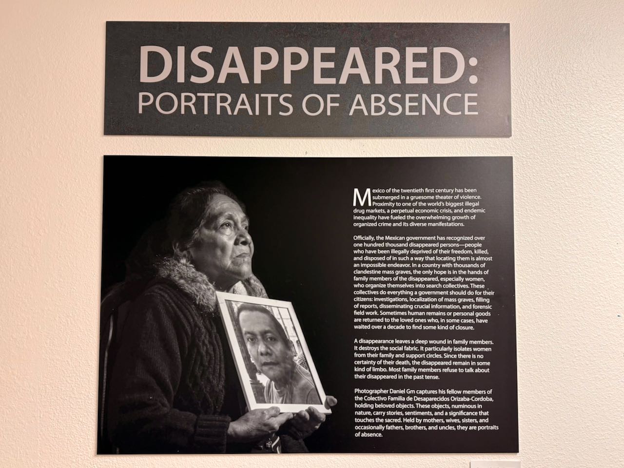 ‘DISAPPEARED: PORTRAITS OF ABSENCE’ exhibit offered haunting images of missing lives at Culture Connect AZ in Flagstaff