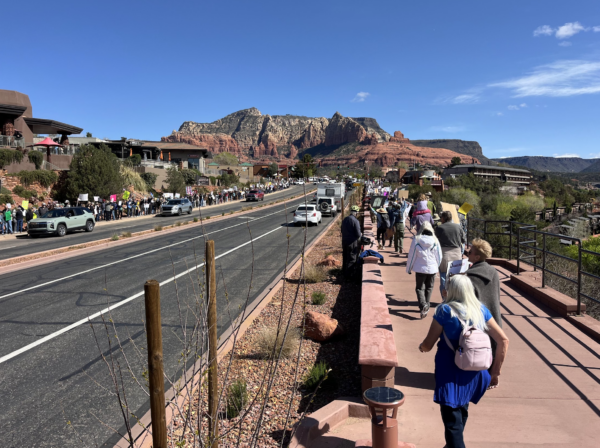 More than 2500 protest against Trump/Musk in Flagstaff