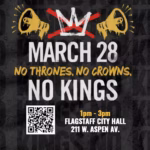 Flagstaff to participate in national No Kings protest on March 28